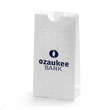 White kraft paper SOS bag printed with 1 color on 1 side